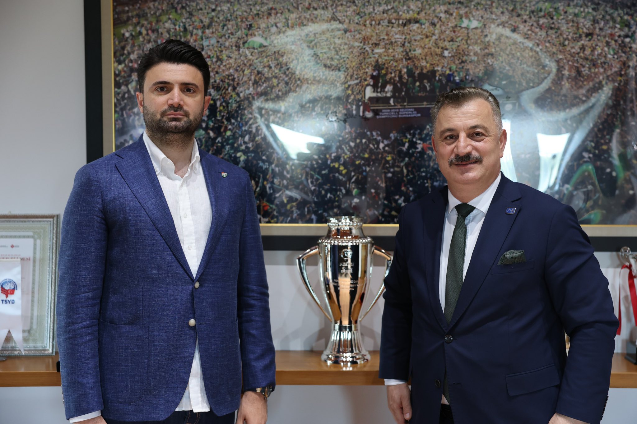 Anahtar Parti’den Bursaspor’a ziyaret!