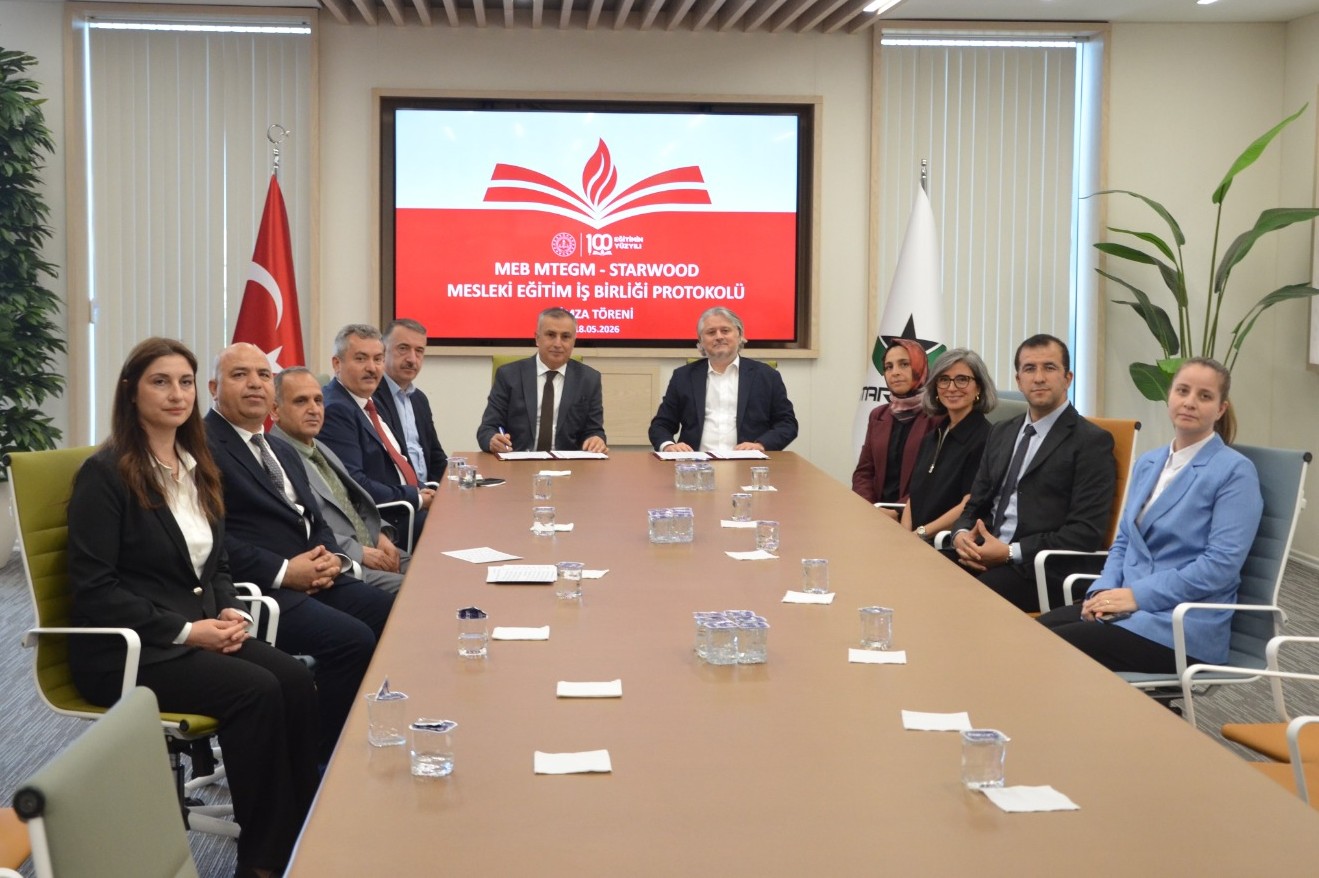 Bursa İl Millî Eğitim Müdürlüğü ile STARWOOD Arasında Mesleki Eğitim İş Birliği Protokolü