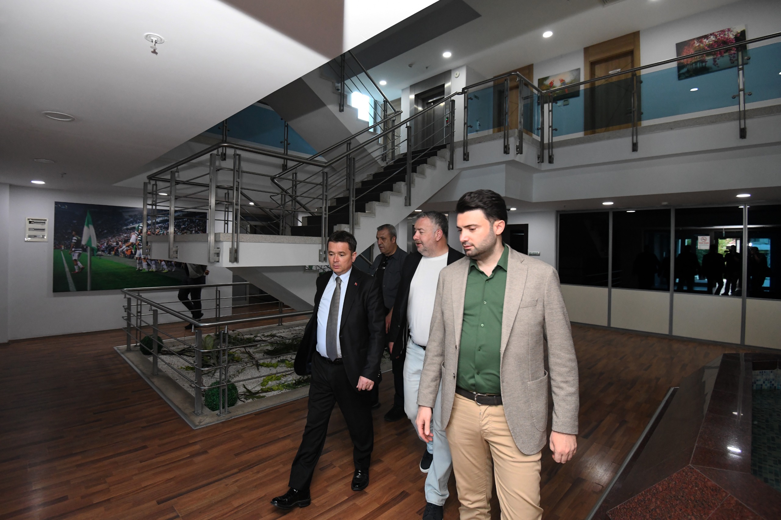 Başkan Erkan Aydın’dan Bursaspor’a Tebrik Ziyareti