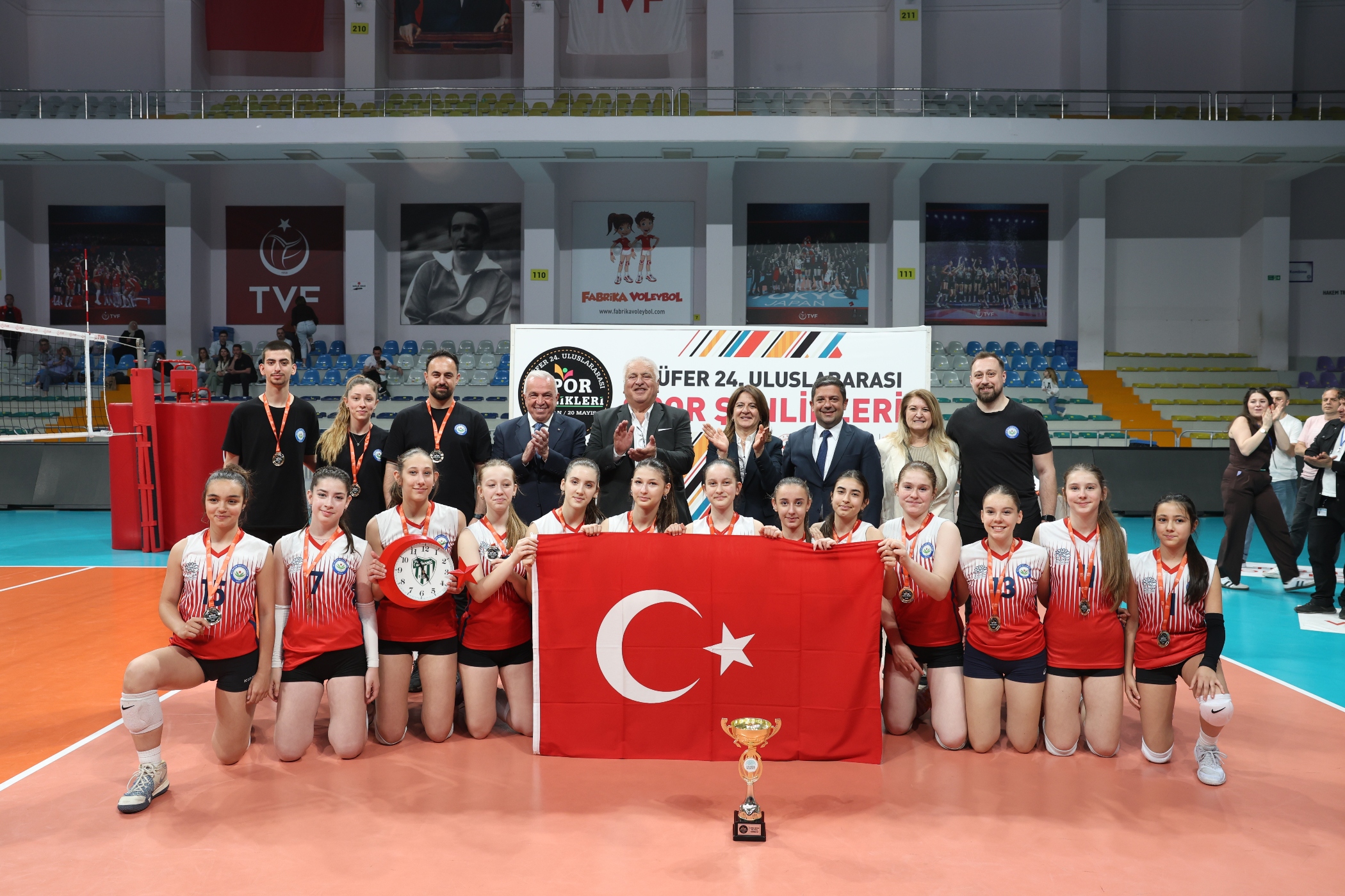 Nilüfer Uluslararası Spor Şenlikleri ‘Kardeş Kentler Turnuvası’ ile sona erdi
