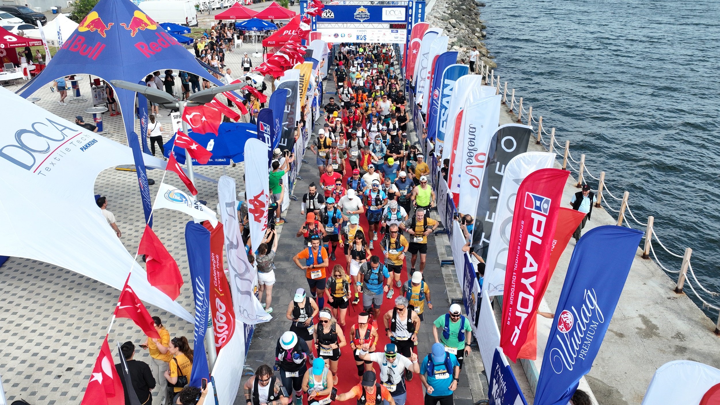 Doca Tirilye Ultra Koşusu Mudanya’da Rekor Katılımla Gerçekleşti