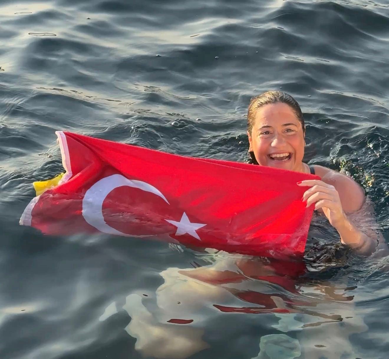 Aysu Türkoğlu Tsugaru Kanalı’nı Başarıyla Aştı
