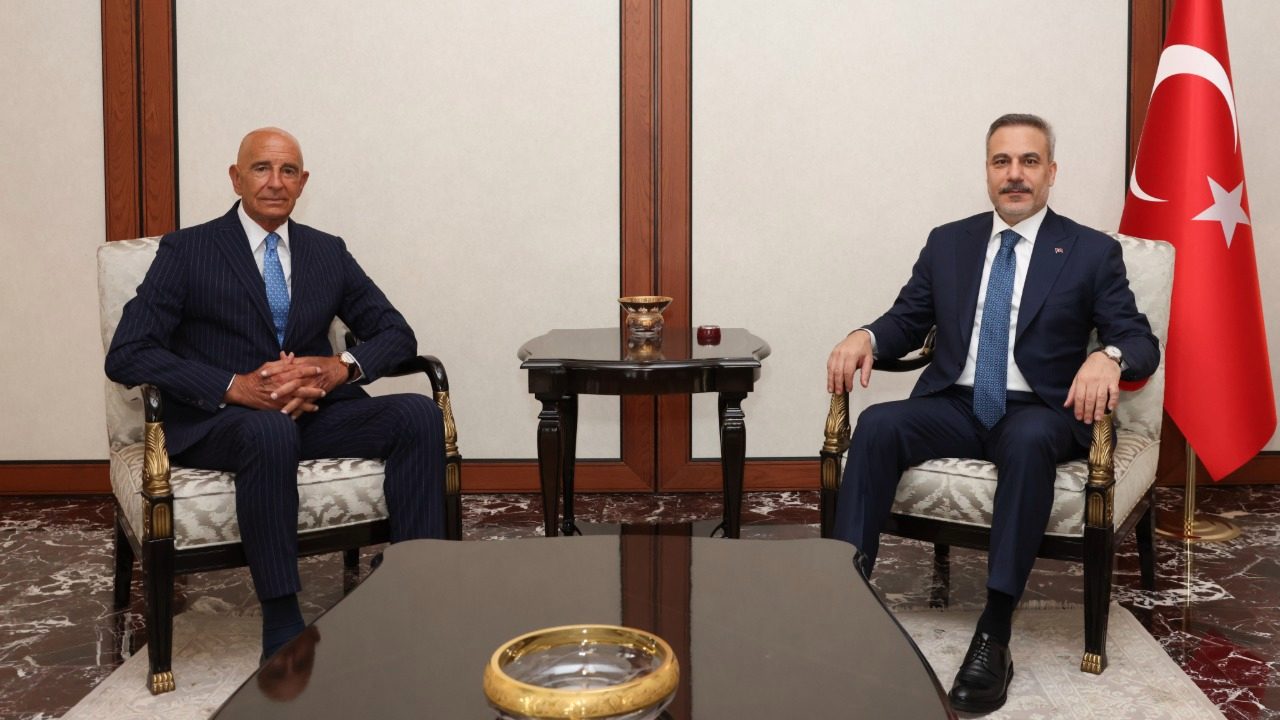 Hakan Fidan, Tom Barrack ile Görüştü