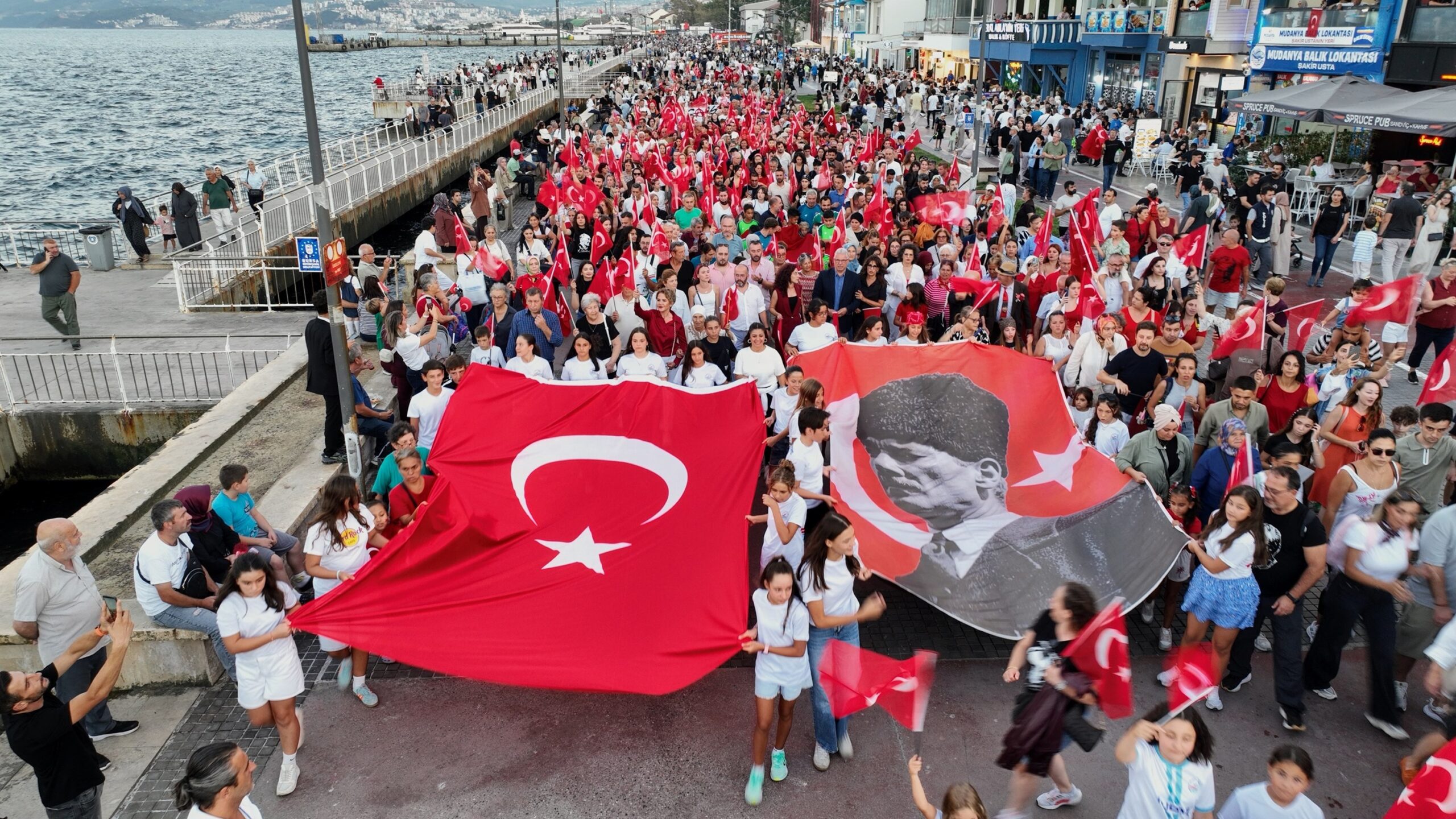 Mudanya’da 30 Ağustos Coşkusu