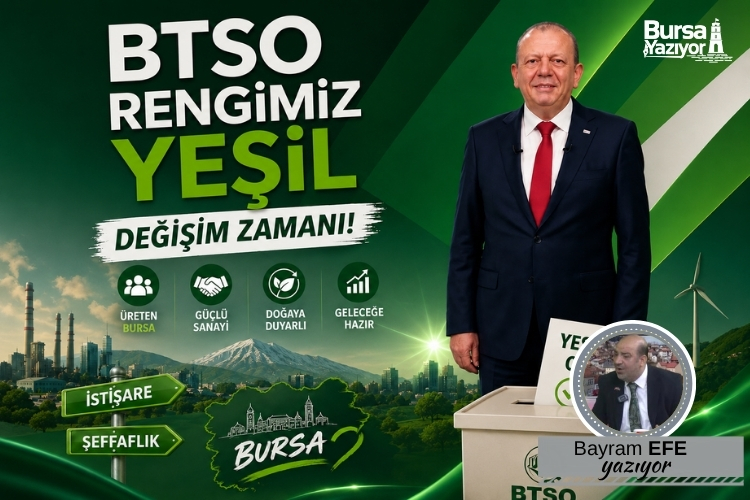 BTSO’DA YEŞİL-BEYAZ RÜZGÂRI: 13 YILLIK DURAĞANLIĞA SON, HERKES KALBİNDEKİ ANKETLE SANDIĞA!