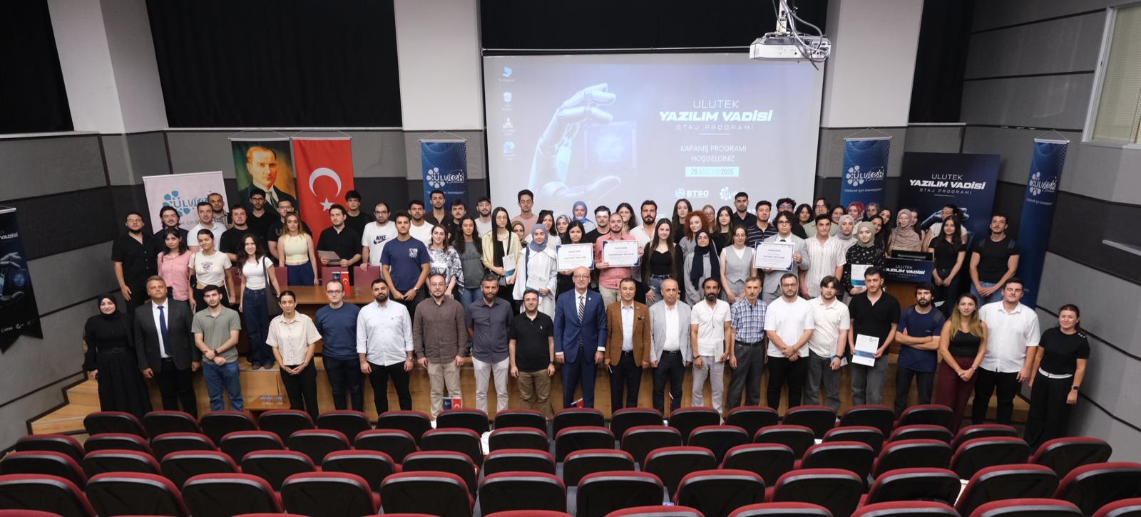 ULUTEK’te staj heyecanı bitti